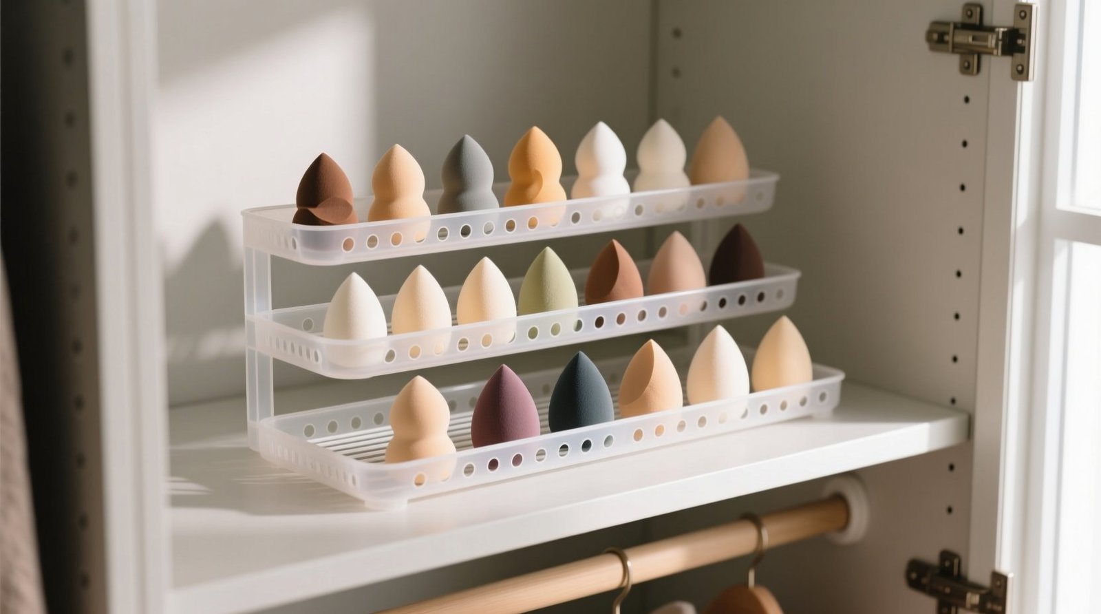 Closet organization tips for makeup sponges.jpg