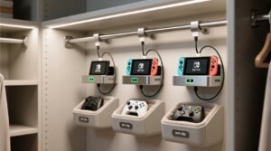 Closet organization tips for nintendo switch gear.jpg