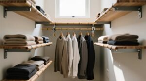 Closet organization tips for no outlets.jpg