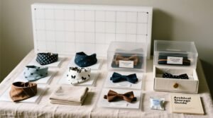 Closet organization tips for pet bandanas bowties.jpg