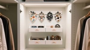 Closet organization tips for pet bandanas collars.jpg