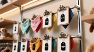 Closet organization tips for pet bandanas tags.jpg