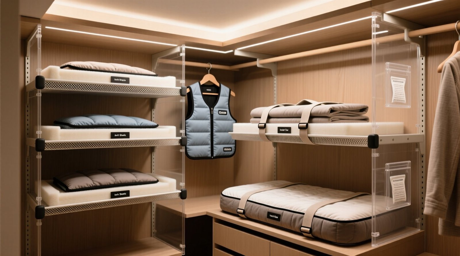 Closet organization tips for pet cooling heated beds.jpg