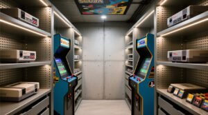 Closet organization tips for retro gaming gear.jpg