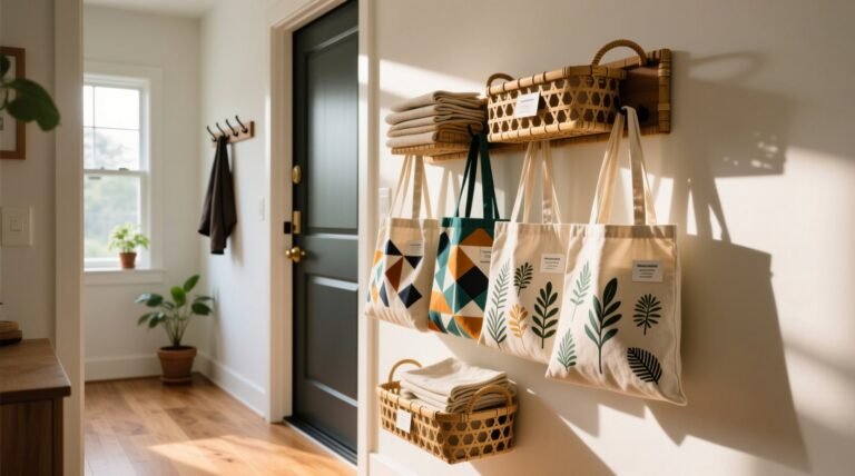 Closet organization tips for reusable grocery bags.jpg