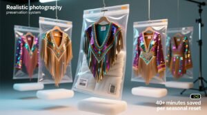 Closet organization tips for sequined fringed outfits.jpg