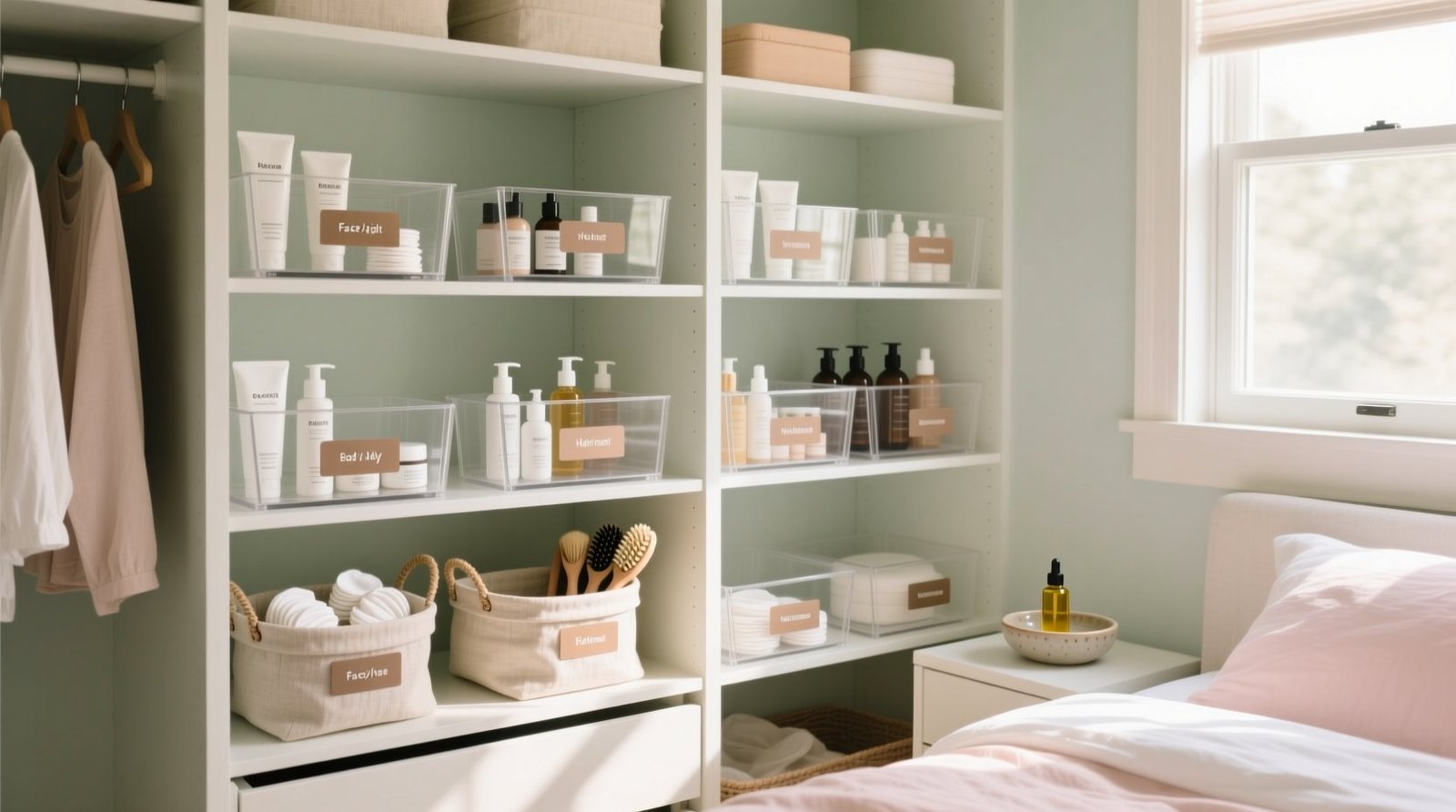 Closet organization tips for skincare minimalists.jpg