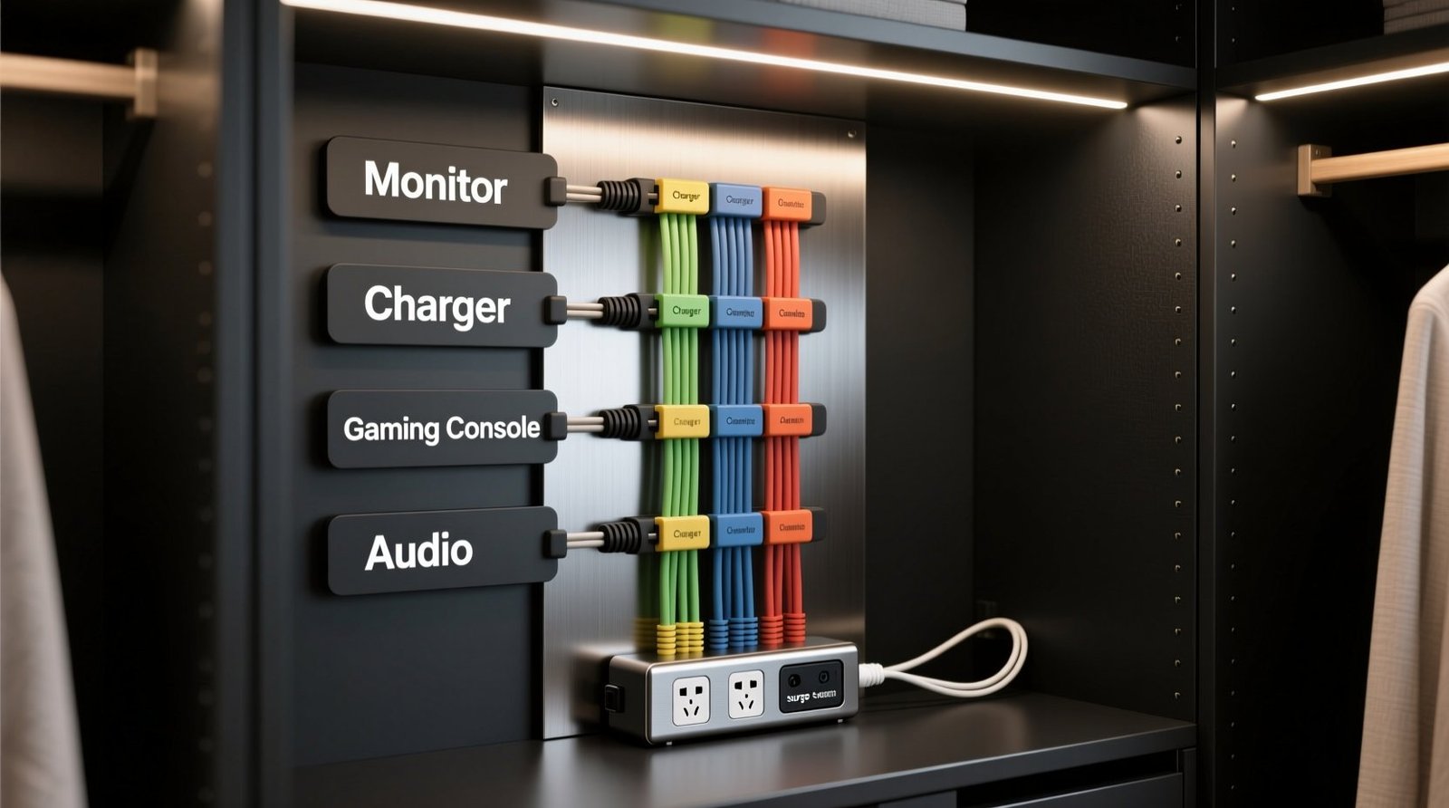 Closet organization tips for smart home chargers.jpg