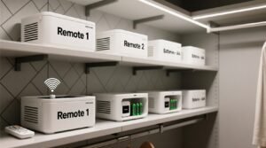 Closet organization tips for smart home remotes.jpg