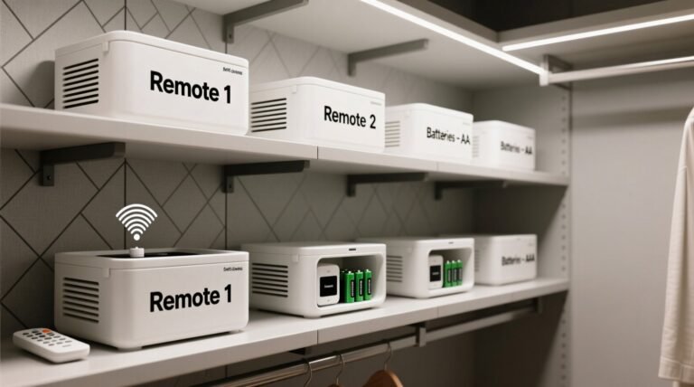 Closet organization tips for smart home remotes.jpg