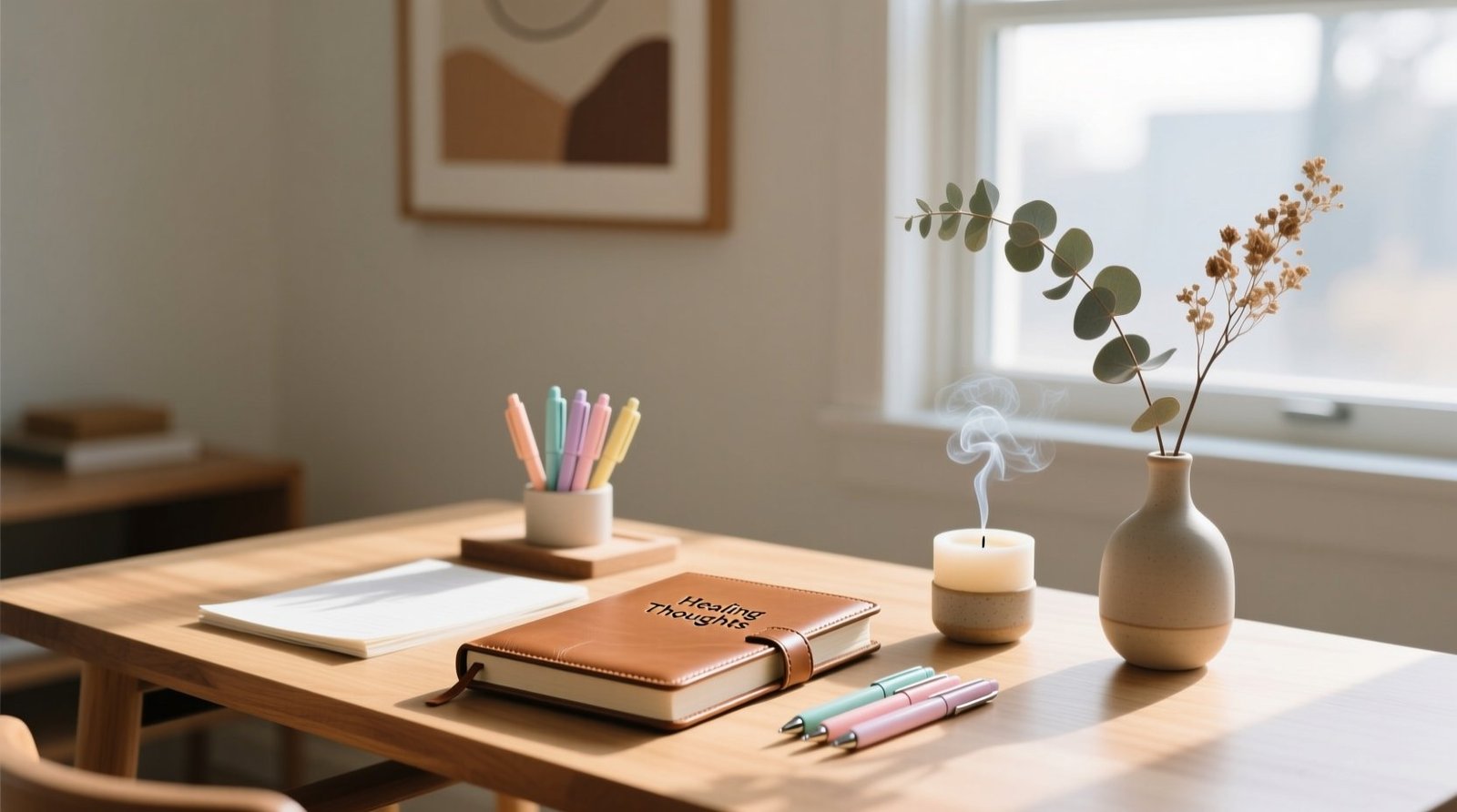 Closet organization tips for therapy journaling supplies.jpg