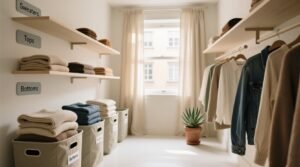 Closet organization tips for thrifted vintage clothes.jpg