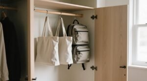 Closet organization tips for totes backpacks.jpg