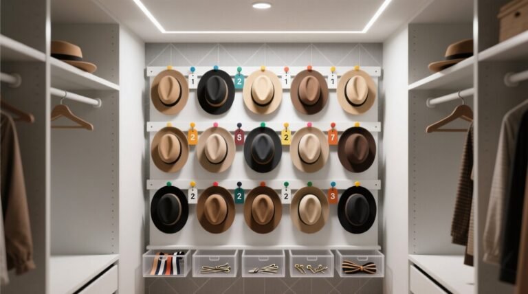 Closet organization tips for two people 37 hats.jpg