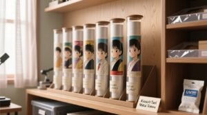 Closet organization tips for vintage anime posters.jpg