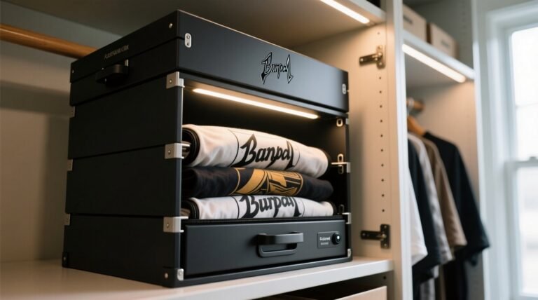 Closet organization tips for vintage band tees.jpg