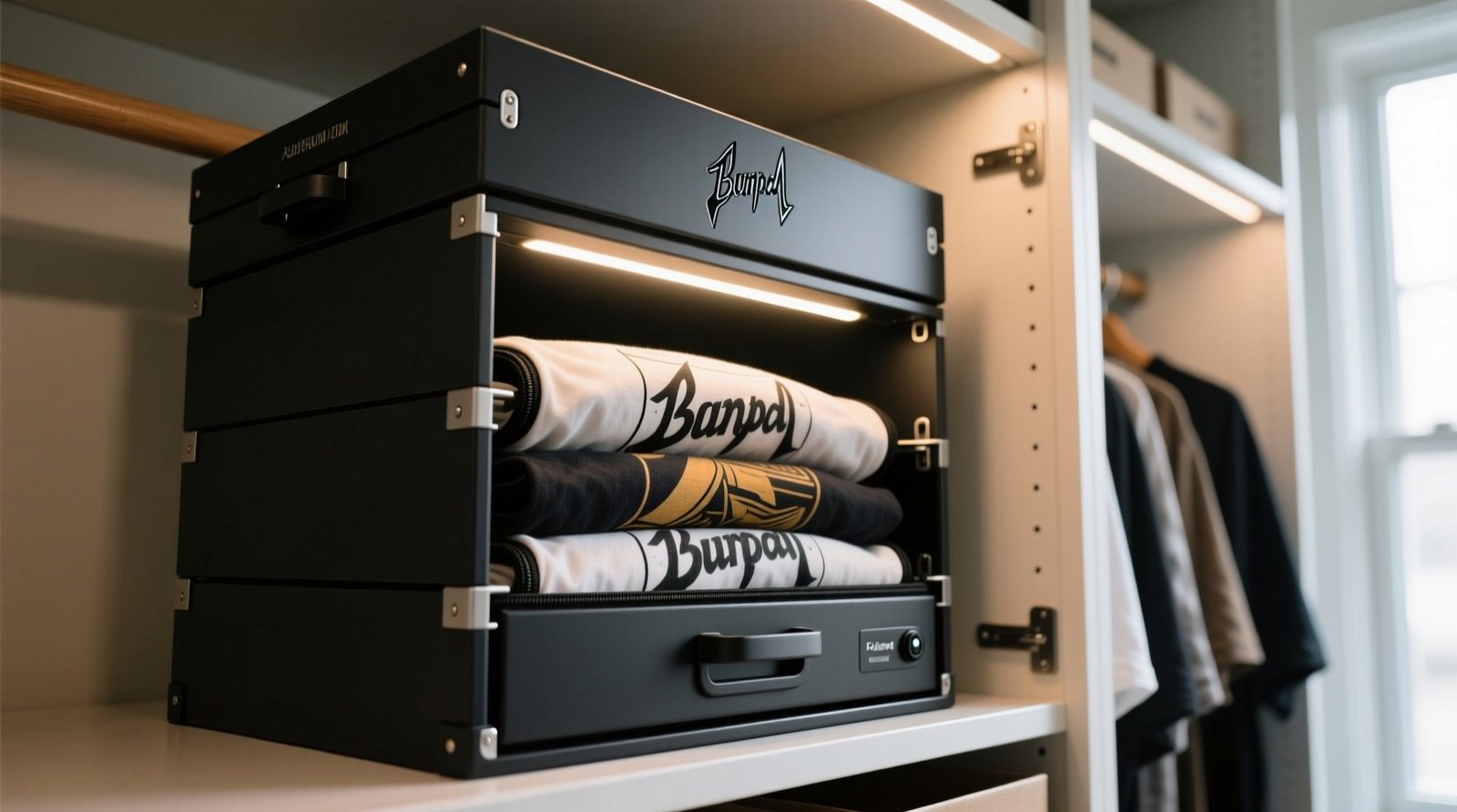 Closet organization tips for vintage band tees.jpg