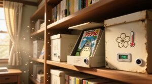 Closet organization tips for vintage manga.jpg