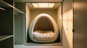 Closet organization tips for weighted blankets nap pods.jpg