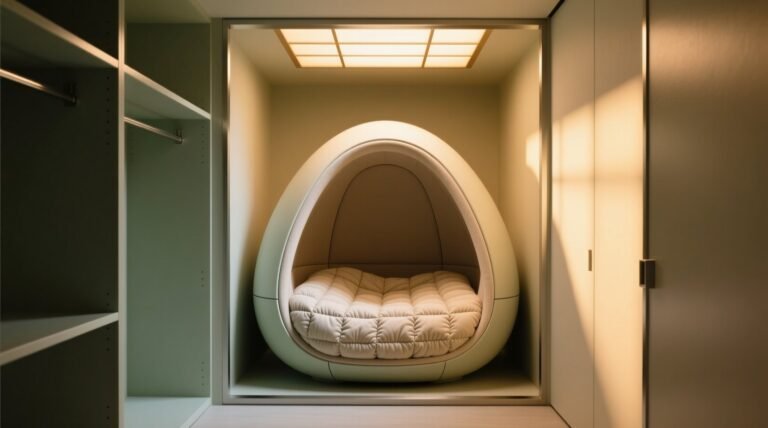 Closet organization tips for weighted blankets nap pods.jpg