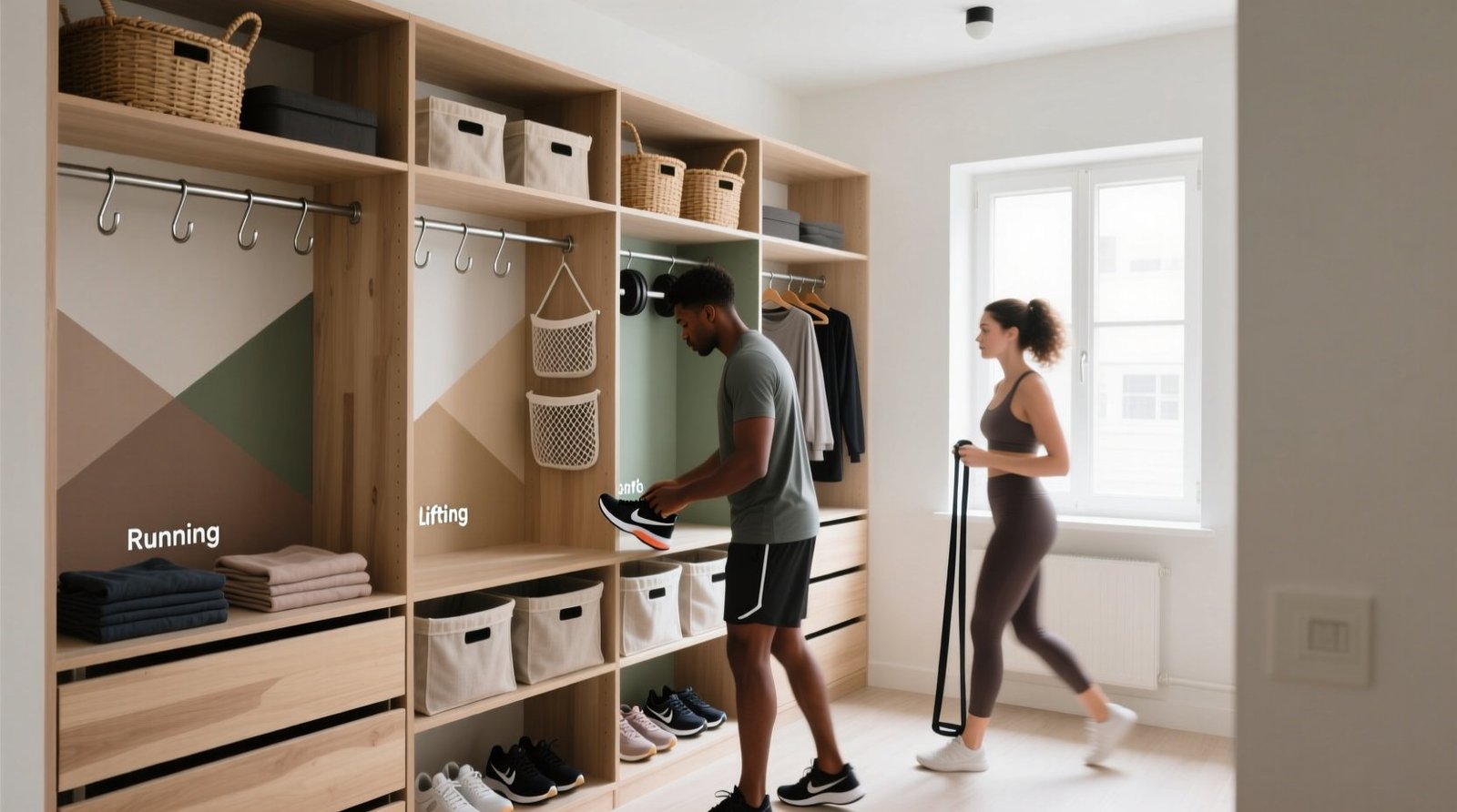 Closet organization tips for workout gear.jpg