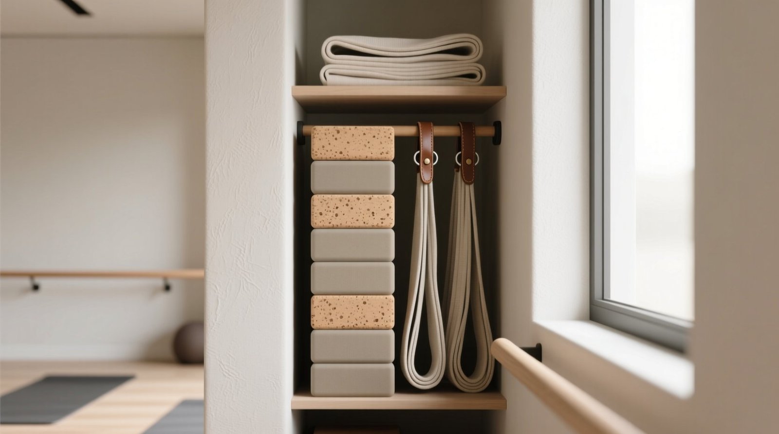 Closet organization tips for yoga blocks straps.jpg