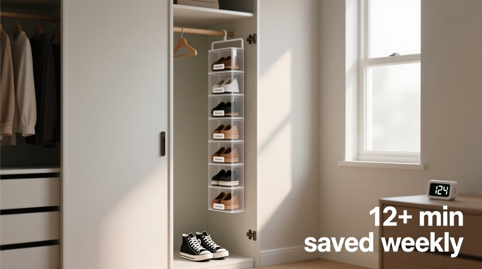 Closet organization tips hanging vs carousel for tight spaces.jpg