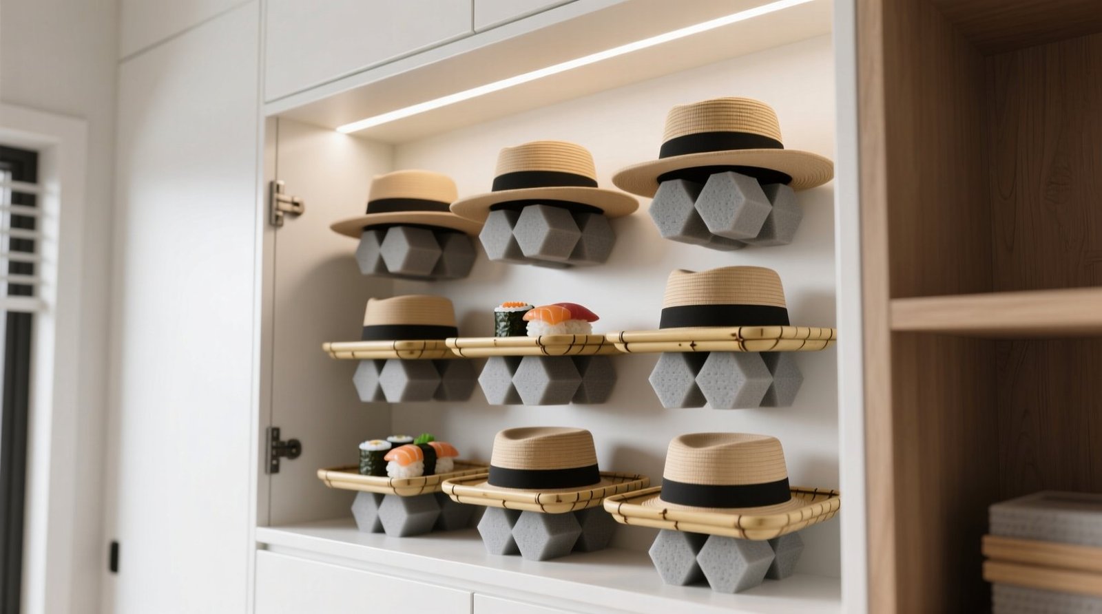 Closet organization tips hat storage without crushed brims.jpg