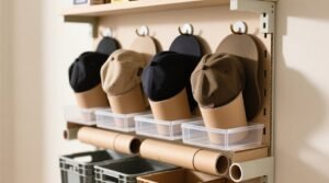 Closet organization tips hat storage without crushing brims.jpg