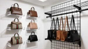 Closet organization tips heavy handbag storage compared.jpg