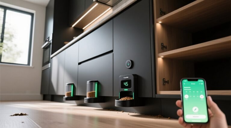 Closet organization tips hidden timed pet treat dispensers.jpg