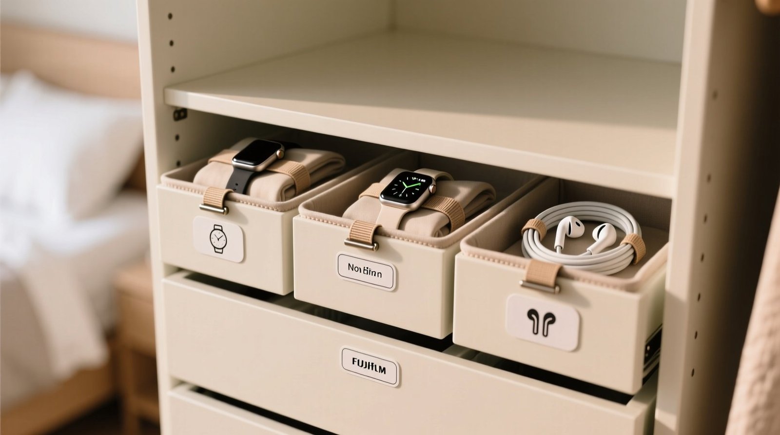 Closet organization tips hide charging cables tangle free.jpg