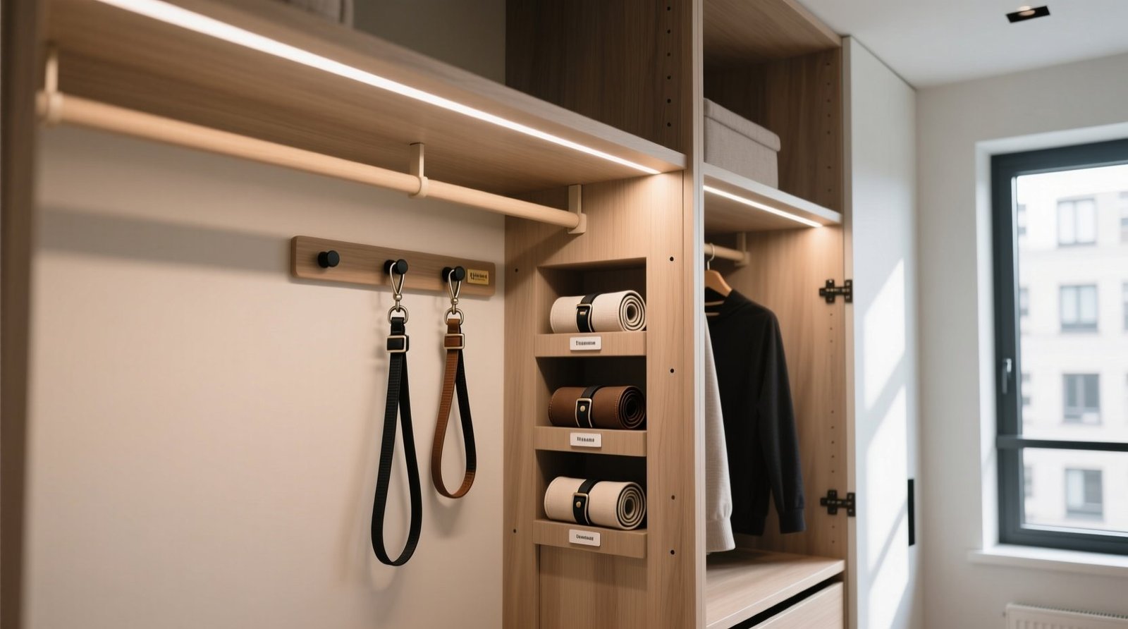 Closet organization tips hide leashes collars.jpg