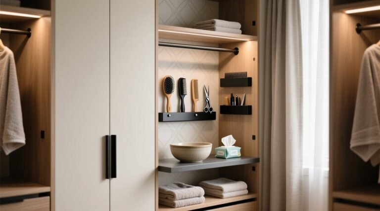 Closet organization tips hide pet grooming tools luxuriously.jpg