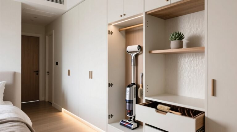 Closet organization tips hide pet hair tools gracefully.jpg