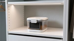 Closet organization tips hide pet tools without odor.jpg