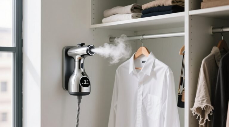 Closet organization tips is a shelf mounted steamer worth it.jpg