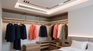 Closet organization tips lighting that matches clothes.jpg