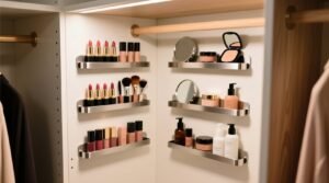Closet organization tips magnetic beauty holders.jpg