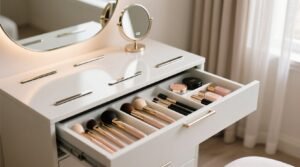 Closet organization tips magnetic beauty tool drawers.jpg