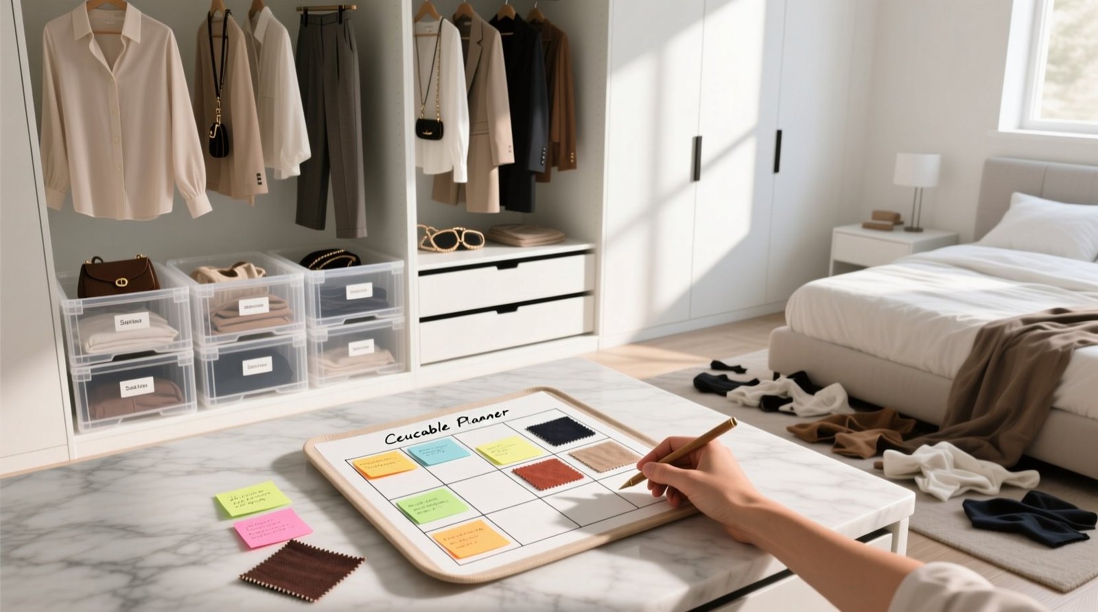 Closet organization tips outfit planning without the stains.jpg