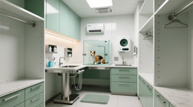 Closet organization tips pet toothbrushing station.jpg