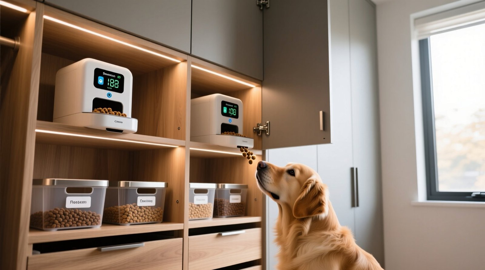 Closet organization tips pet treat dispenser integration.jpg