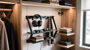 Closet organization tips repurpose a gaming headset stand.jpg