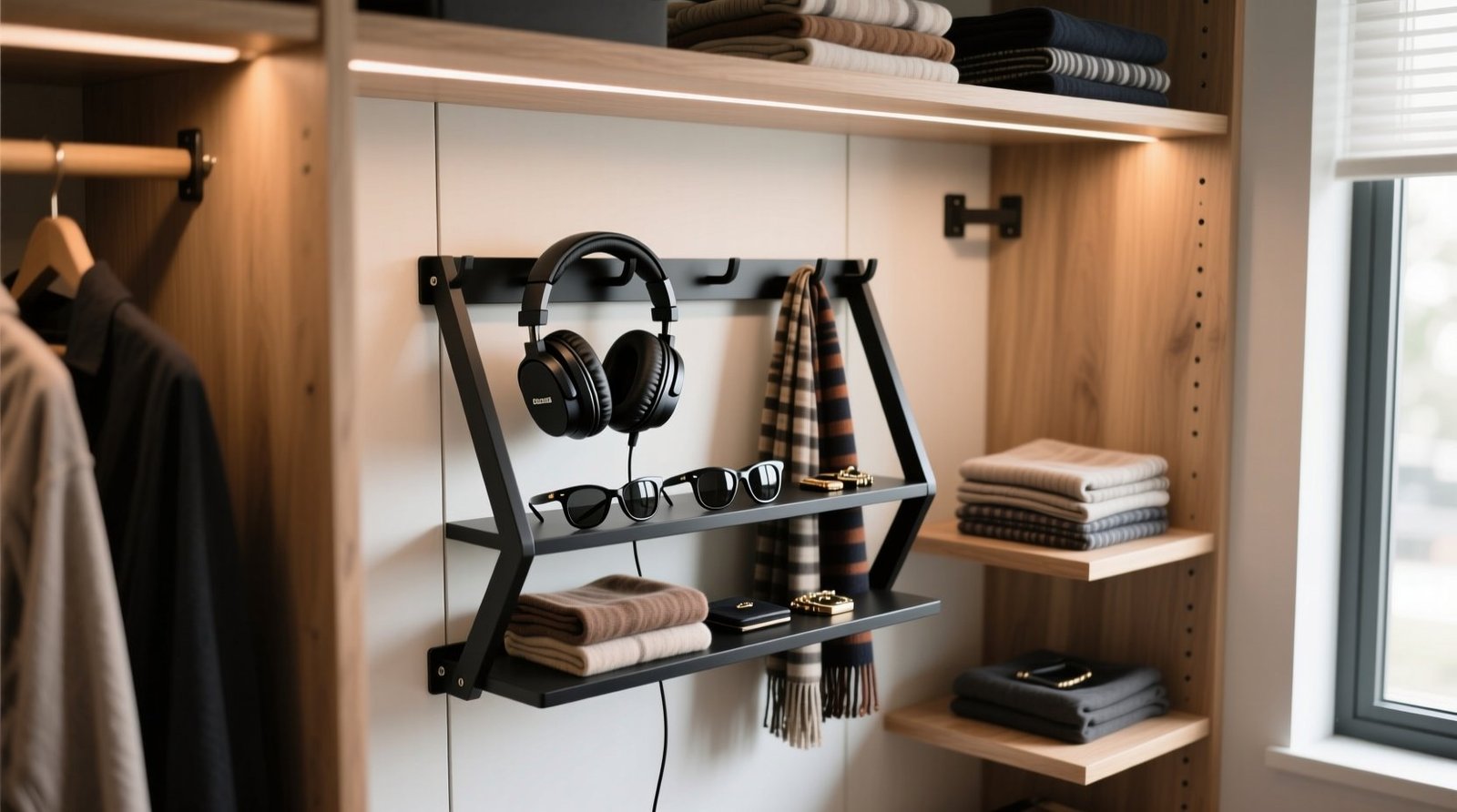 Closet organization tips repurpose a gaming headset stand.jpg