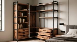 Closet organization tips repurpose bookshelves without drilling.jpg