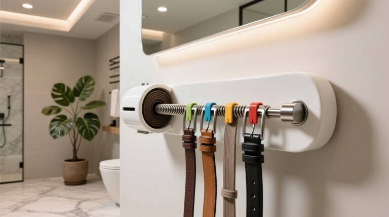 Closet organization tips retractable belt rack worth it.jpg