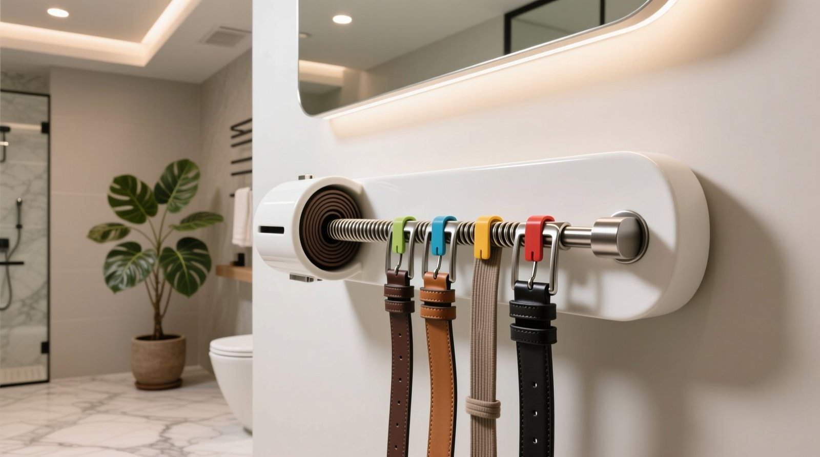 Closet organization tips retractable belt rack worth it.jpg