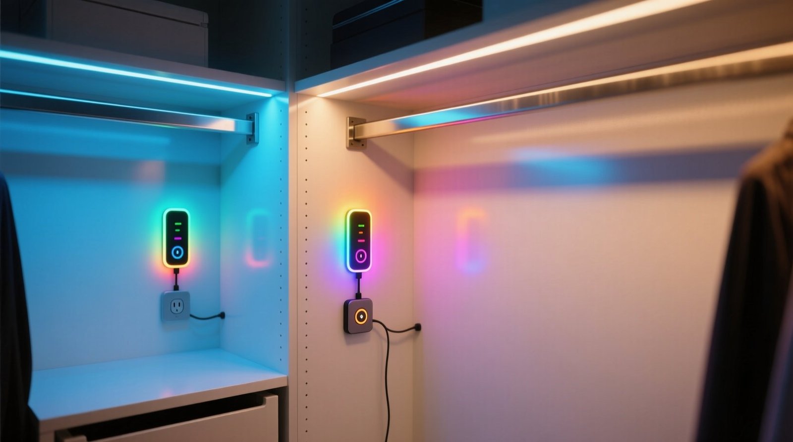 Closet organization tips rgb controller lighting.jpg