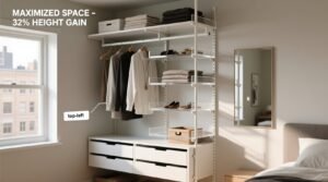 Closet organization tips rod vs shelf for small bedrooms.jpg